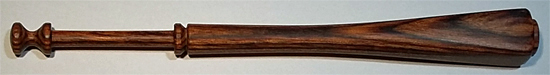 Lace Bobbin, Cocobolo Macassar