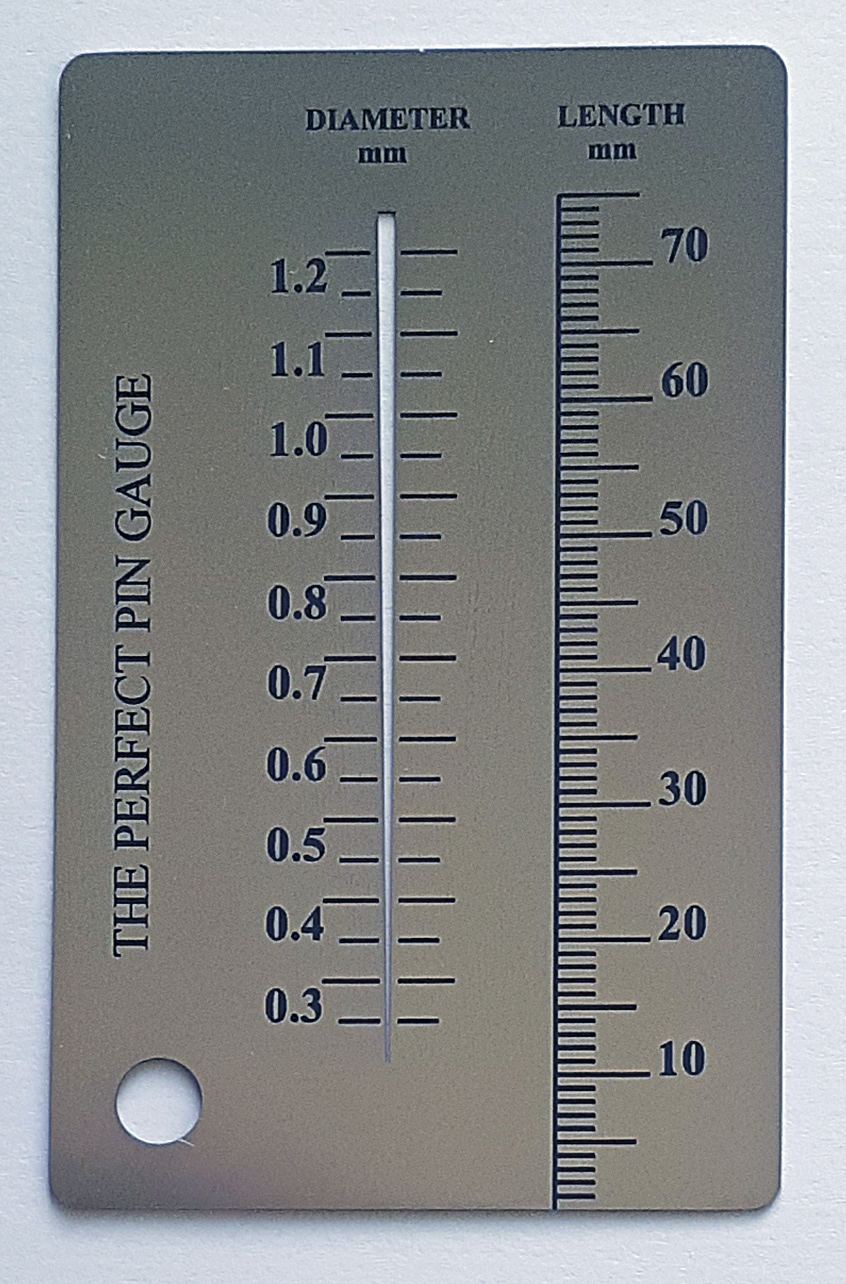 Lace Pin Gauge